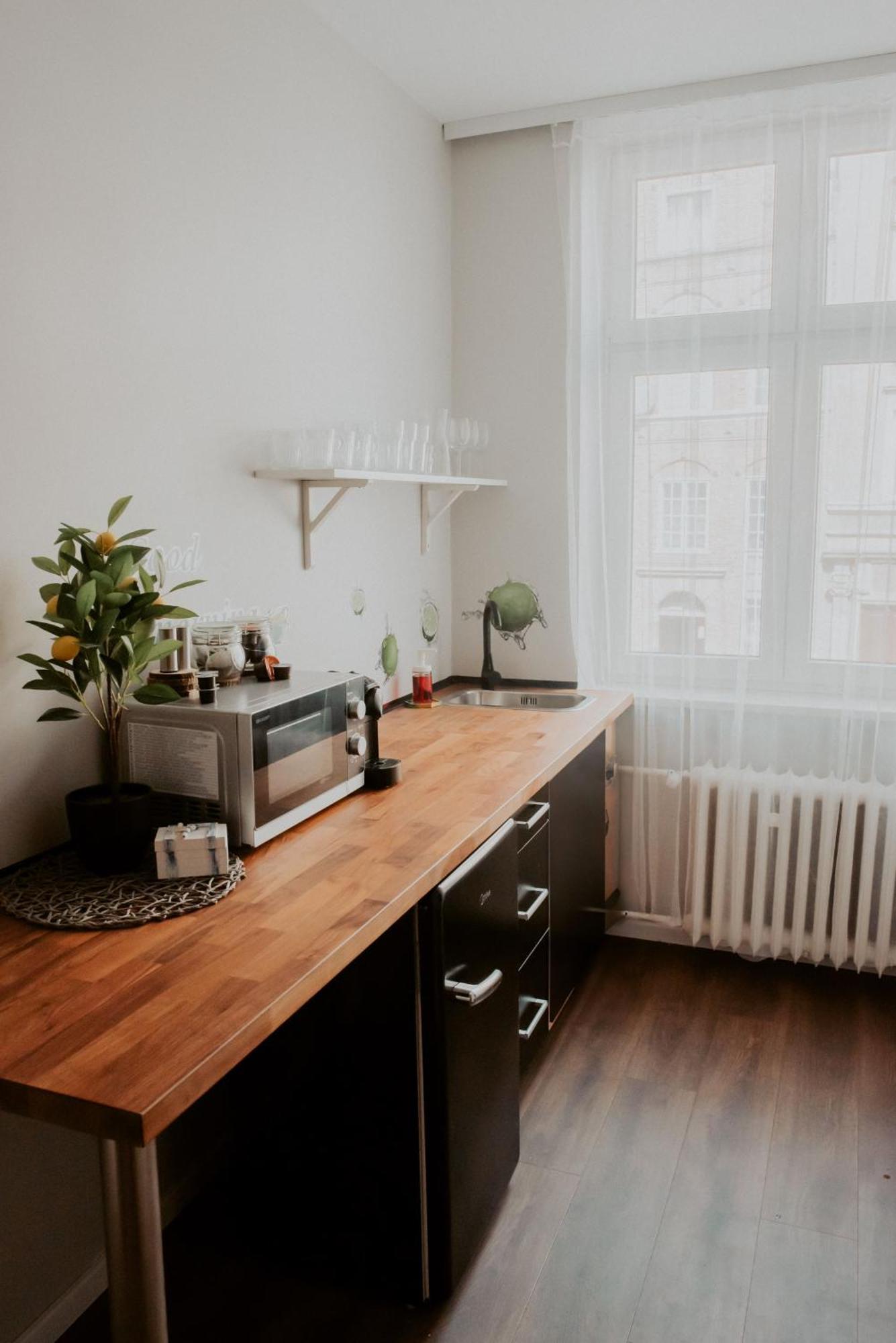 Lemon Tree Apartament Sw Ducha Gdansk Apartment Bagian luar foto